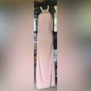 Cache Pink Ruched Pencil Midi Skirt. Daughter wore once to Prom.